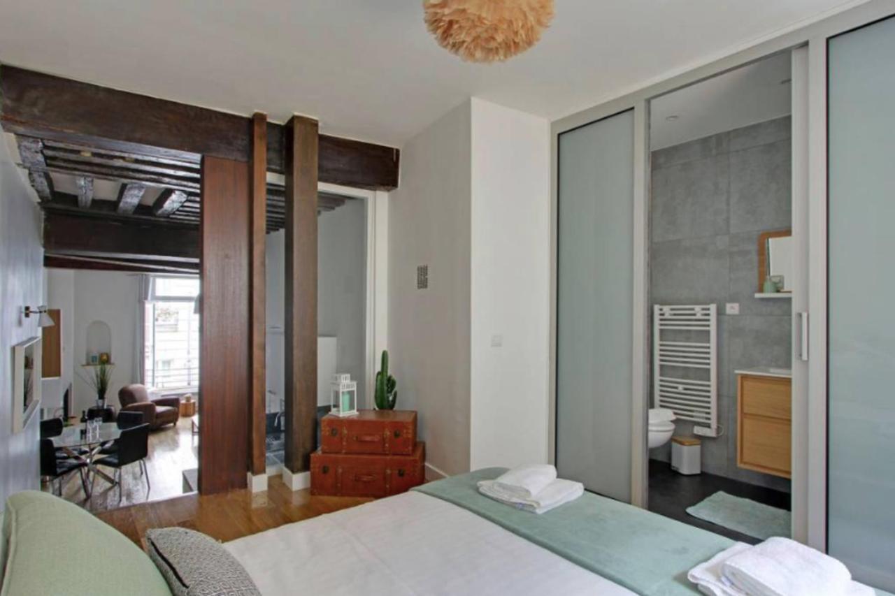 דירות פריז Luminous Loft In Saint-Germain Des Pres מראה חיצוני תמונה